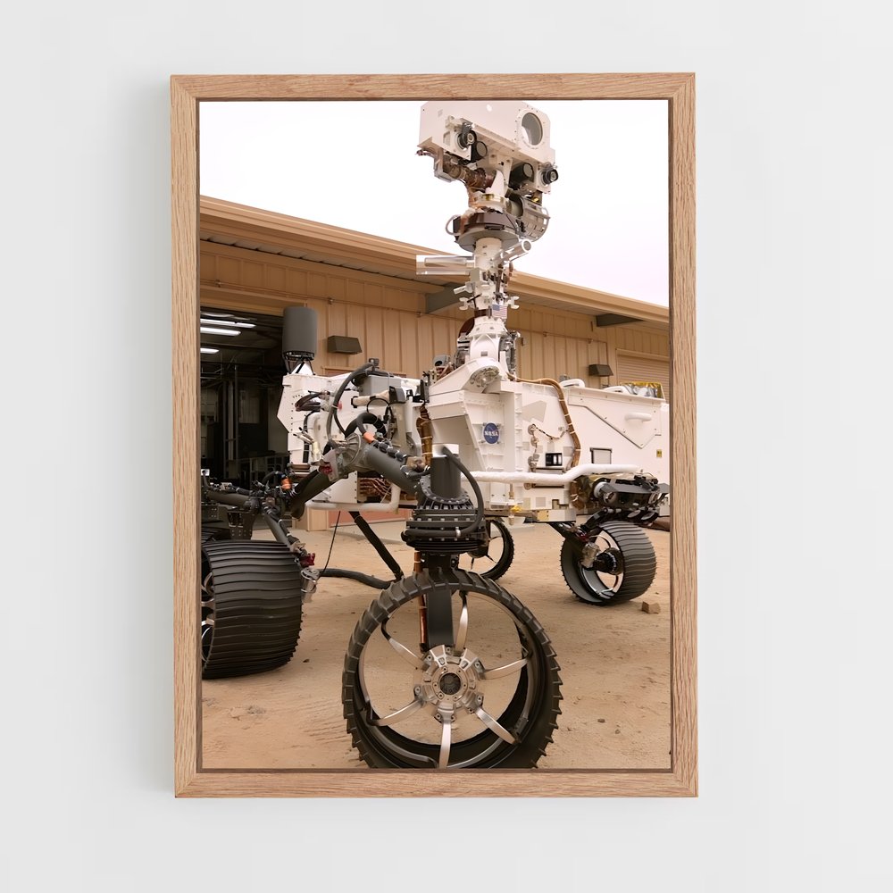 Poster Robot d'Avenir – affiche Astronomie (vue 4)